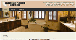 Desktop Screenshot of goldenstateplumbing.net